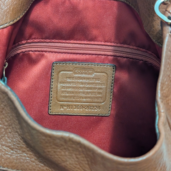 Coach Brown Leather Bag - Picture 3 of 7